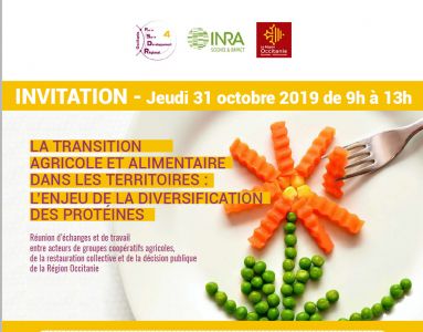 31 octobre 2019 : L'enjeu de la diversification des protéines 