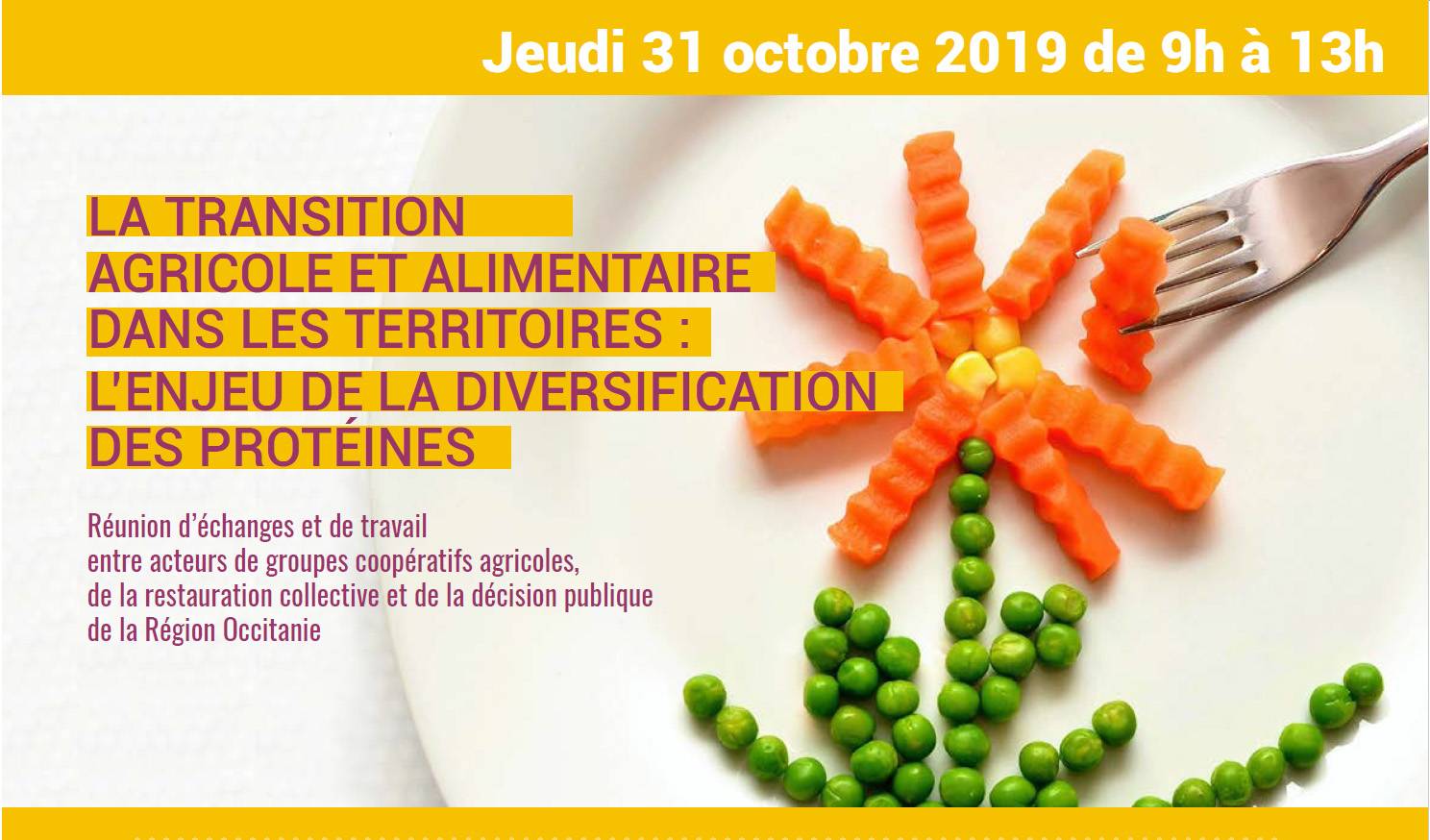 Atelier Transitions : L'enjeu de la diversification des protéines