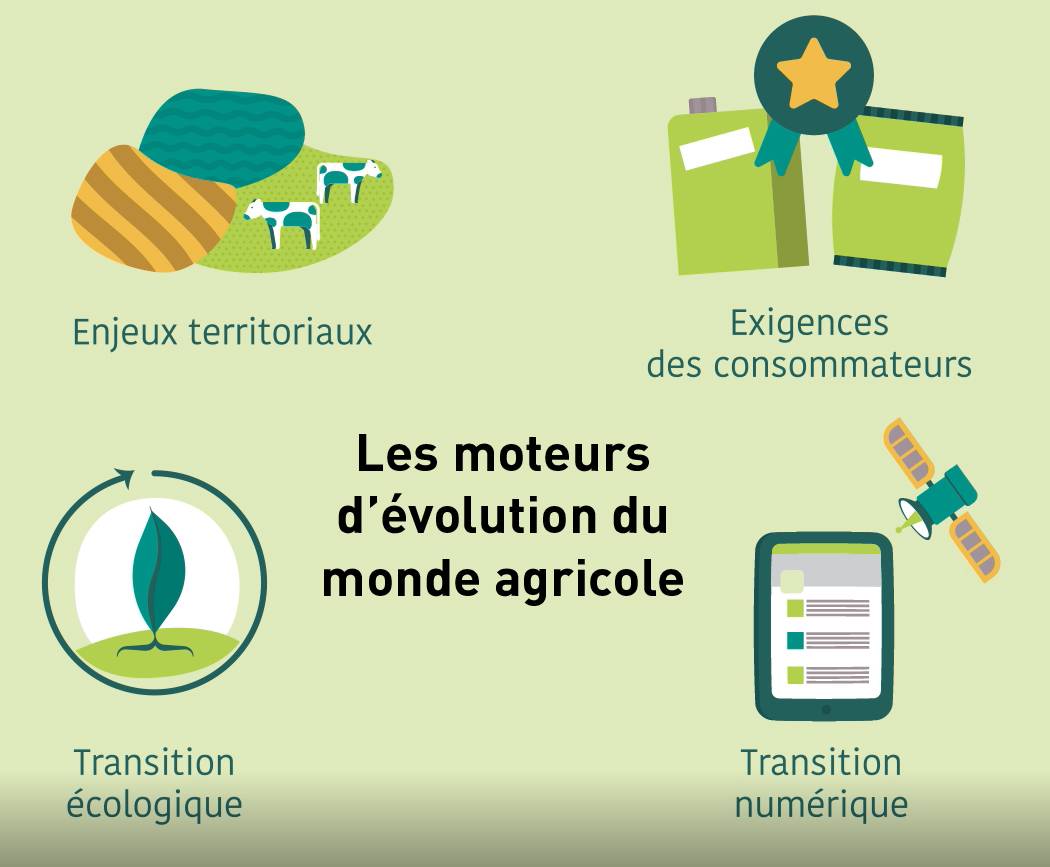 Moteurs d'évolution du monde agricole