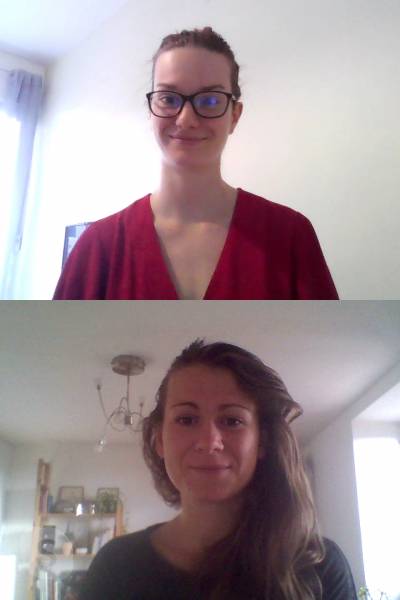 Léa & Alice , stagiaires SEBIOREF
