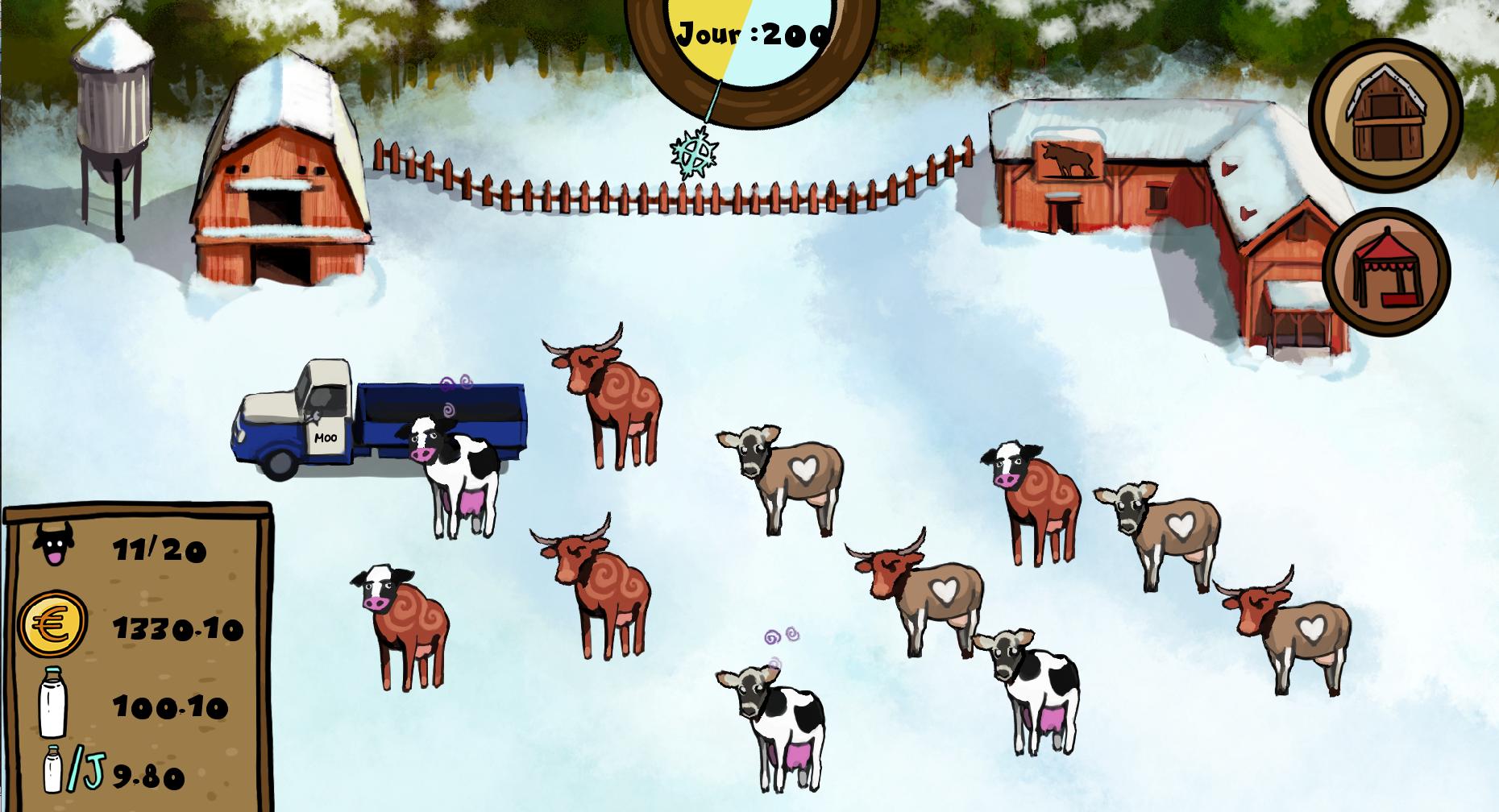 Heterosis : un jeu vidéo autour de la pratique du croisement de races en élevage bovin-lait