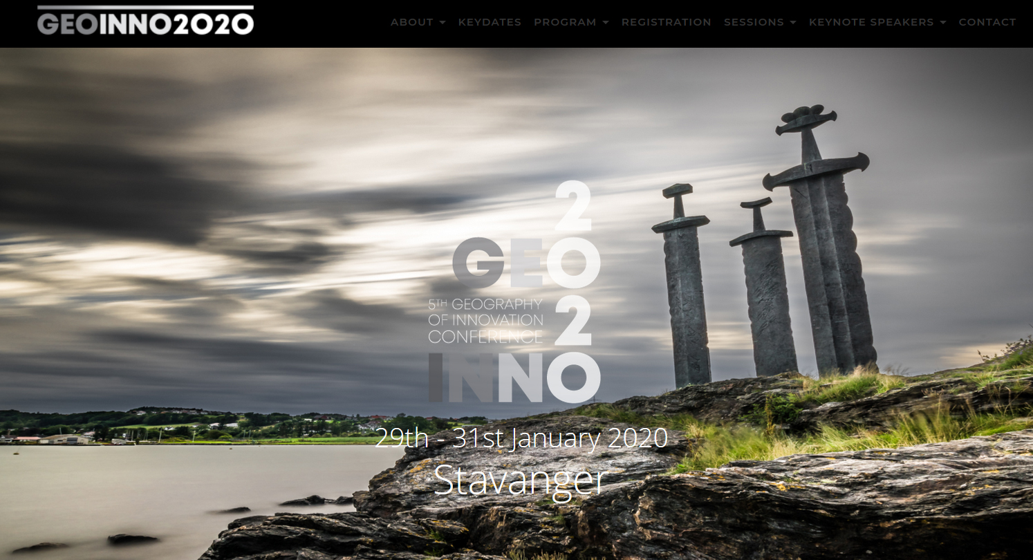GEOINNO 2020 en Norvège